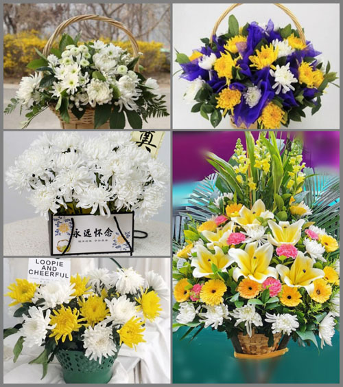 贵州毕节市织金县龙场镇中心村白事提篮配送